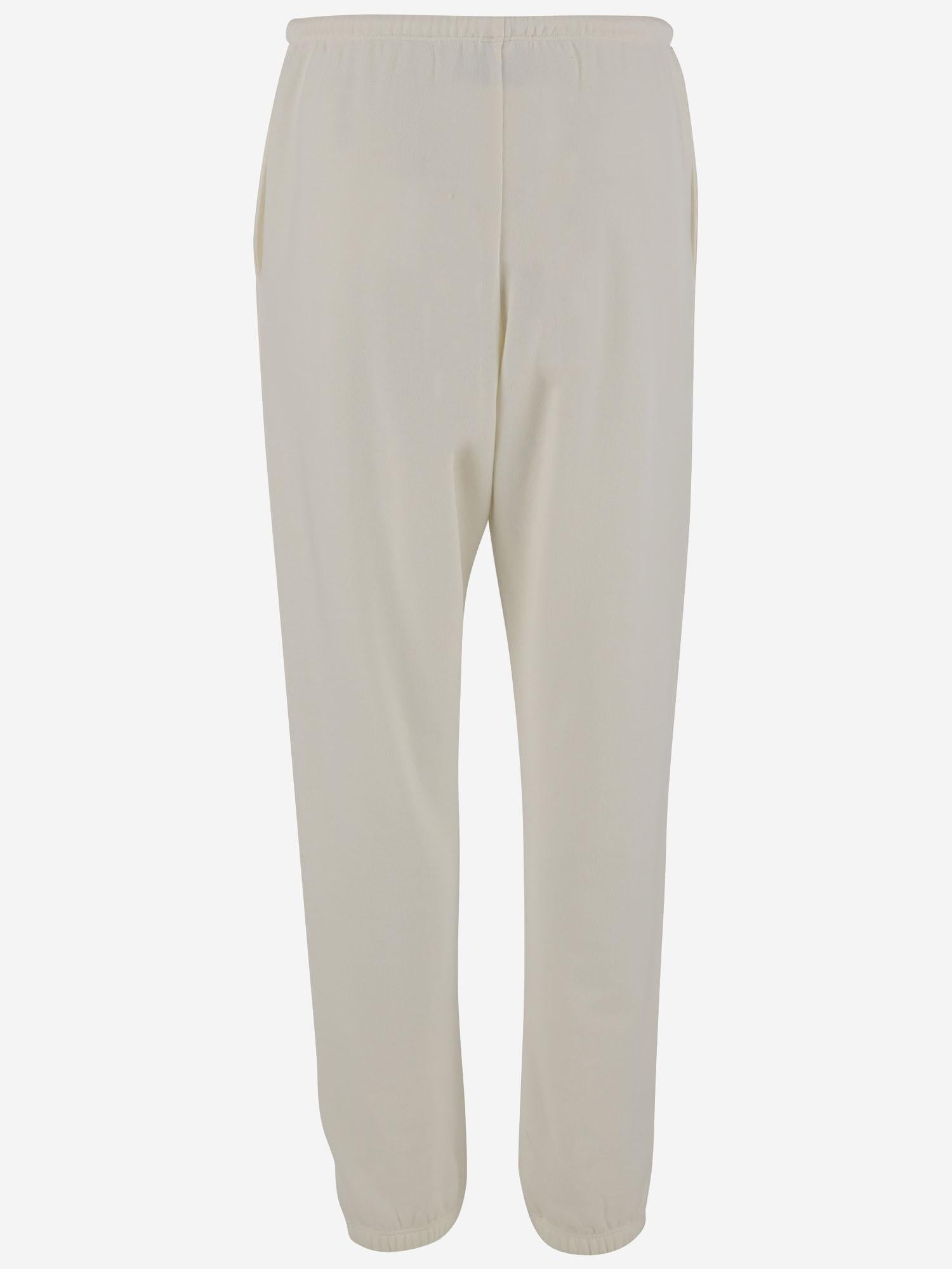 PANTALONI TEO IN COTONE E CASHMERE 8330K628 BON THE ROW 