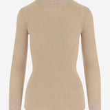 MAGLIONE IN CASHMERE con pizzo 7B0KC68L 9QTDPT VALENTINO 