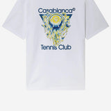 T-SHIRT IN COTONE CON LOGO WSP26JTS046 02 CASABLANCA 