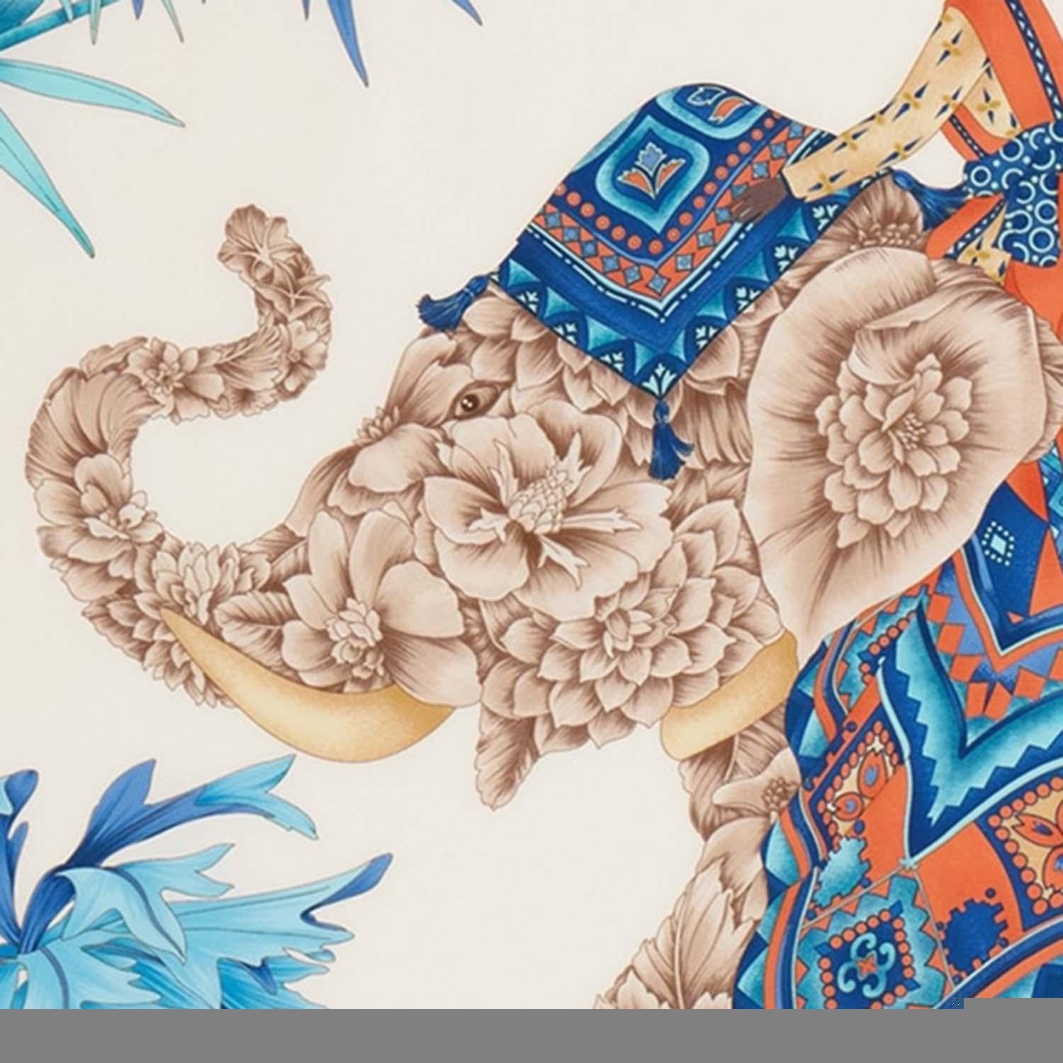 FOULARD IN SETA CON STAMPA INDIA 310233 001 SALVATORE FERRAGAMO 