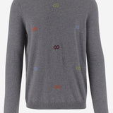 Maglione in jacquard di lana GG 833668 XKEYH1015 GUCCI 