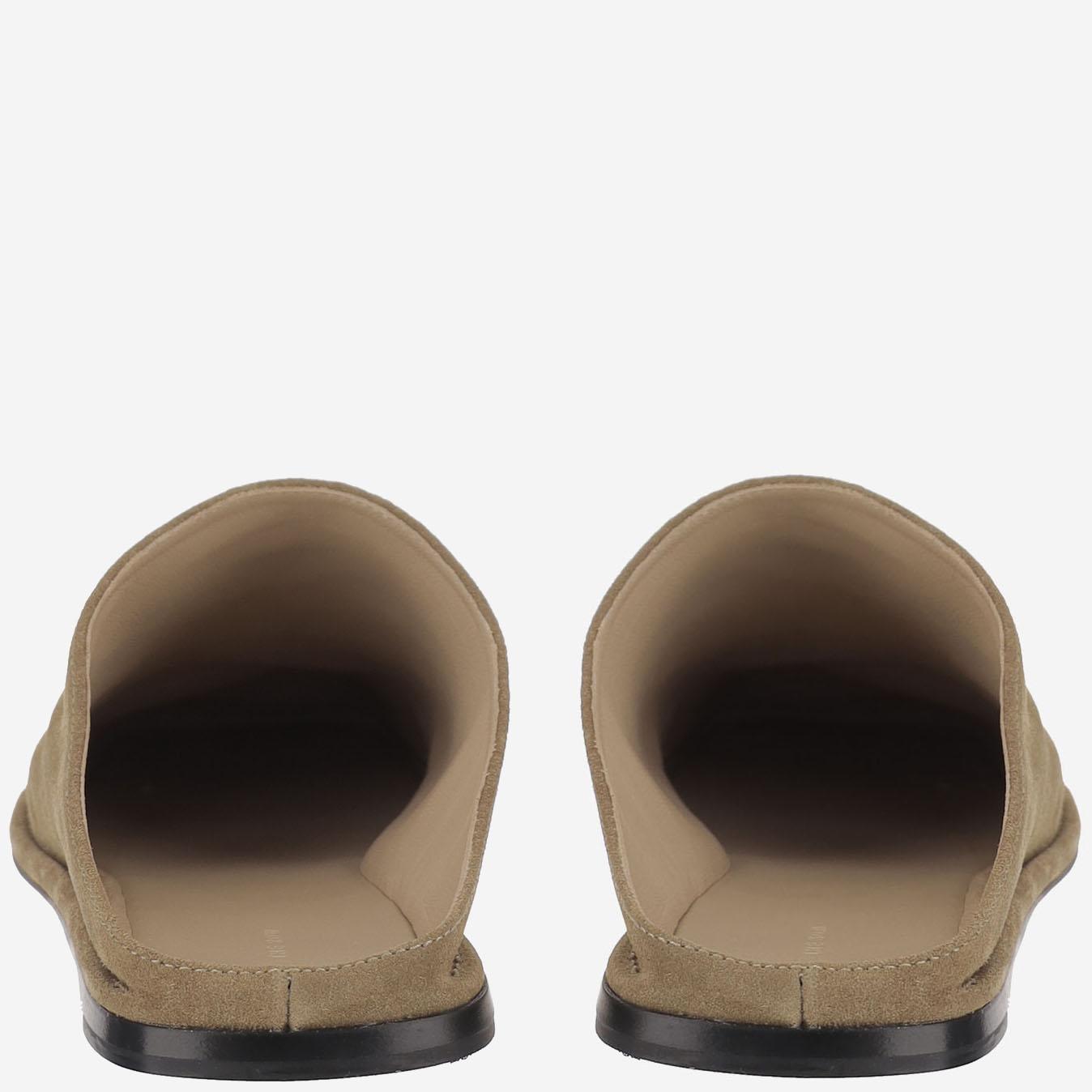 SABOT PIPER IN PELLE SCAMOSCIATA F1780L805 MDBR THE ROW 