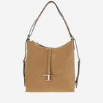 BORSA A SPALLA IN PELLE SCAMOSCIATA XBWTSEW0200P3A S403 TODS 