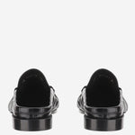 MULES LE LOAFER IN PELLE D'ANGUILLA 869742 0WXAF1000 SAINT LAURENT 