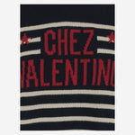 MAGLIONE CHEZ VALENTINO IN LANA CON MOTIVO A RIGHE 7V3KC34W B1WDYB VALENTINO 
