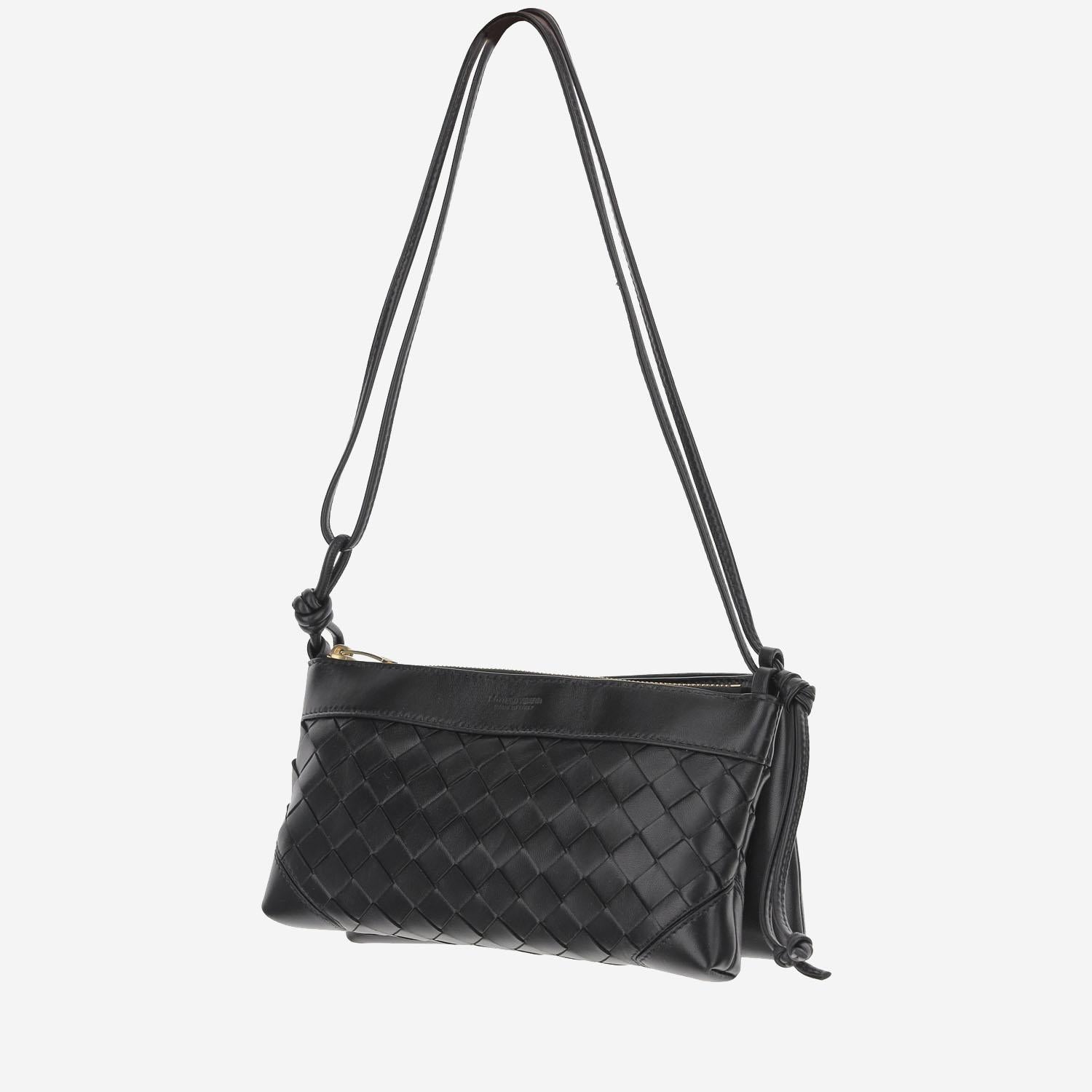 BORSA A SPALLA IN PELLE 837574 VCPP18425 BOTTEGA VENETA 