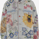 GIACCA IN DENIM RICAMATA LBDNO56 DENIM PERO 