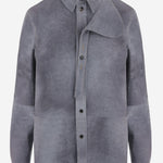 CAMICIA IN SUEDE EFFETTO SFUMATO 859914 V66X04690 BOTTEGA VENETA 