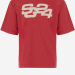T-SHIRT IN COTONE CON LOGO SG2410105 SCEPTRERED SUMMER GAMES 