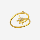 anello  DIWALI HOOPS BA385G GOLD MYA BAY 
