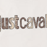 T-SHIRT IN COTONE CON LOGO 80OAHT03 CJ500004 JUST CAVALLI 