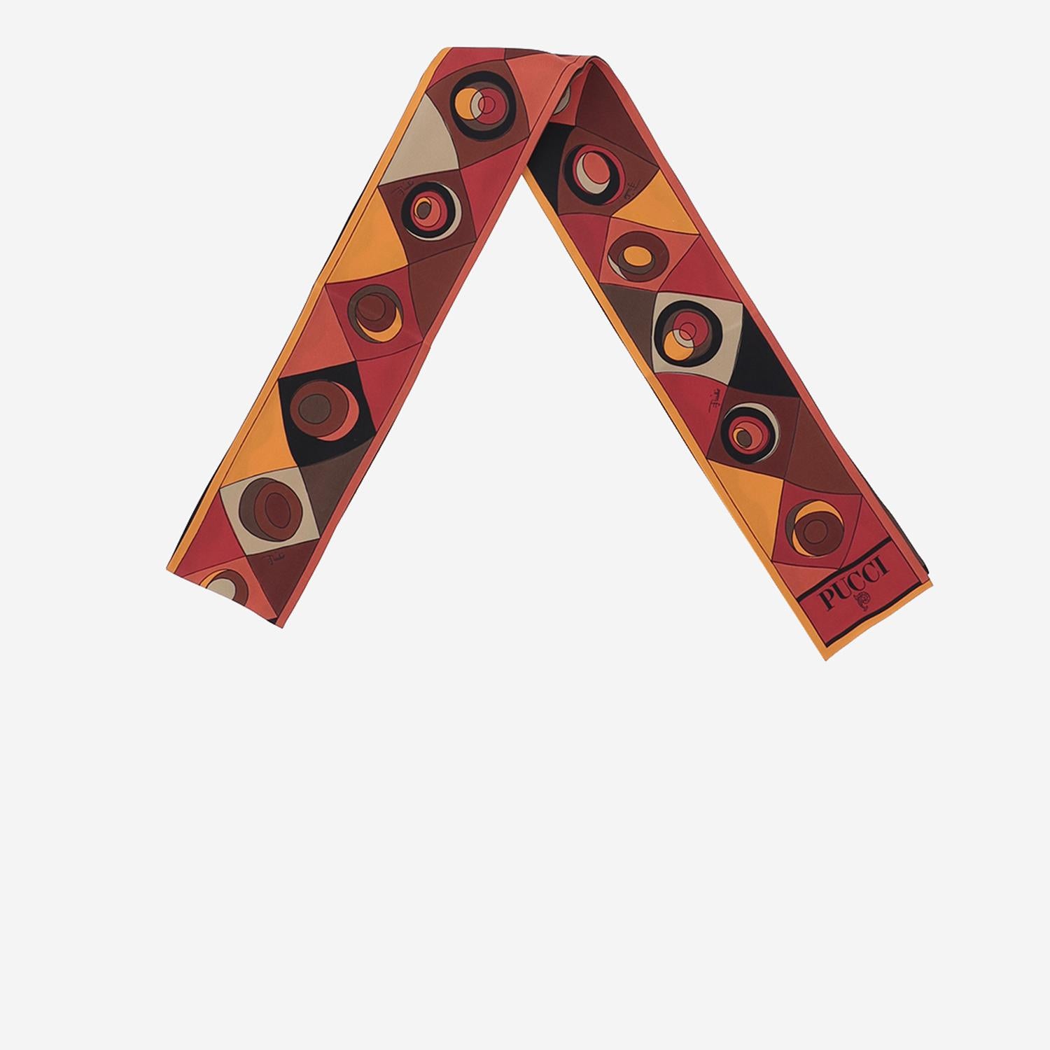 FOULARD IN SETA CON STAMPA 6HGB326HC09 1 EMILIO PUCCI 