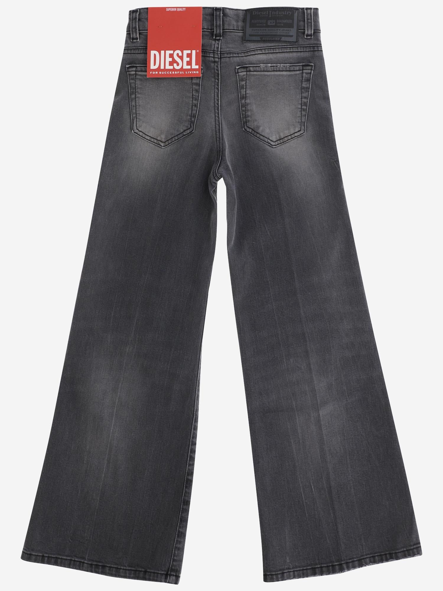 JEANS 1978-J IN COTONE STRETCH J00816 KXBQNK02 DIESEL KIDS 