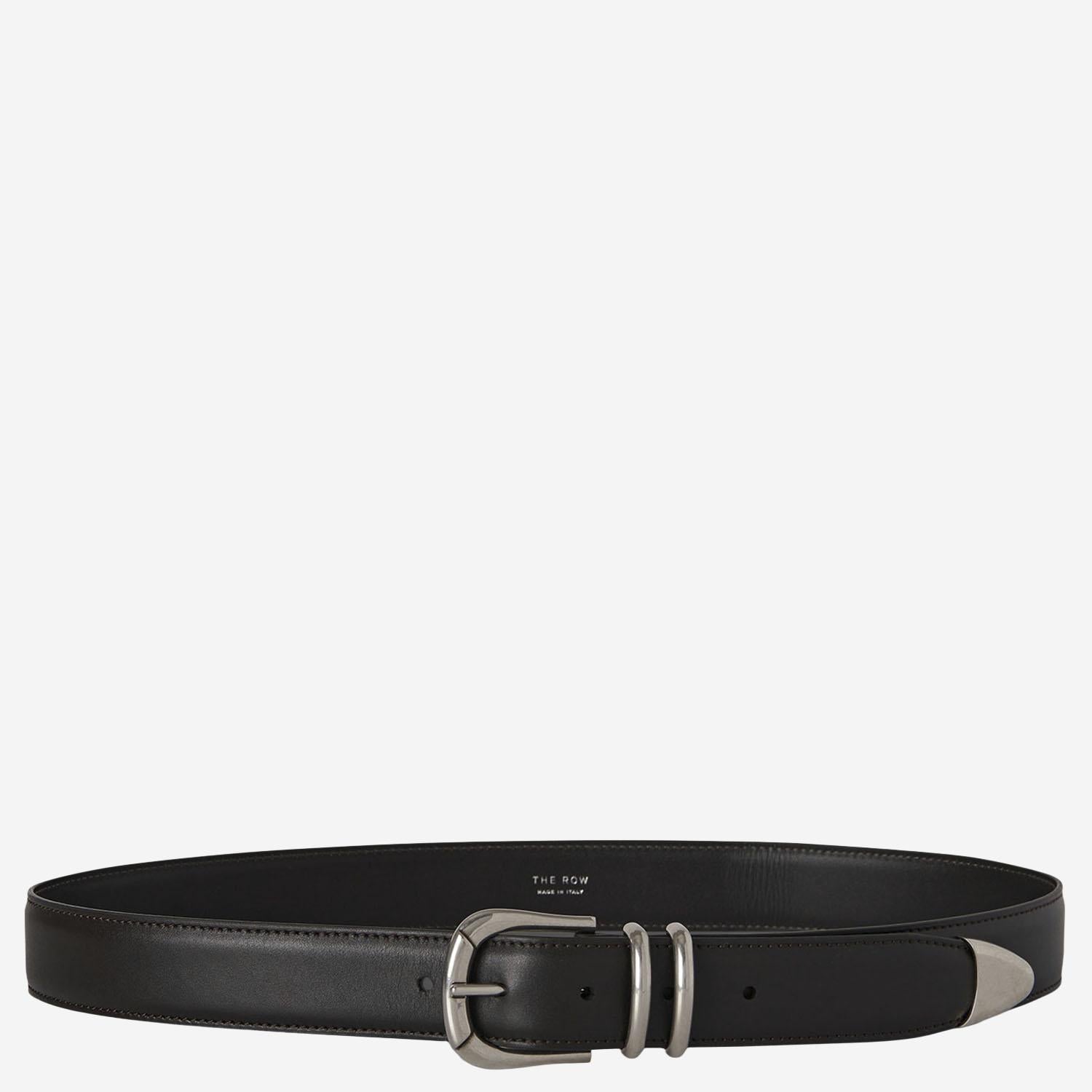 CINTURA VINTAGE IN PELLE W1704L60 DBAS THE ROW 