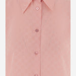 CAMICIA IN JACQUARD DI SETA GG 849973 Z7AZH5136 GUCCI 