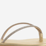 SANDALI IN PELLE CON STRASS BALOS GOLD KIMA 