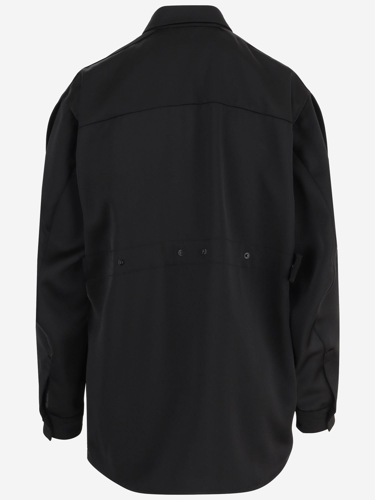 CAMICIA IN NYLON CON LOGO 2F00002M6521 999 MONCLER 