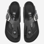 MULES GIZEH BIG BUCKLE 1023334 BLACK BIRKENSTOCK 