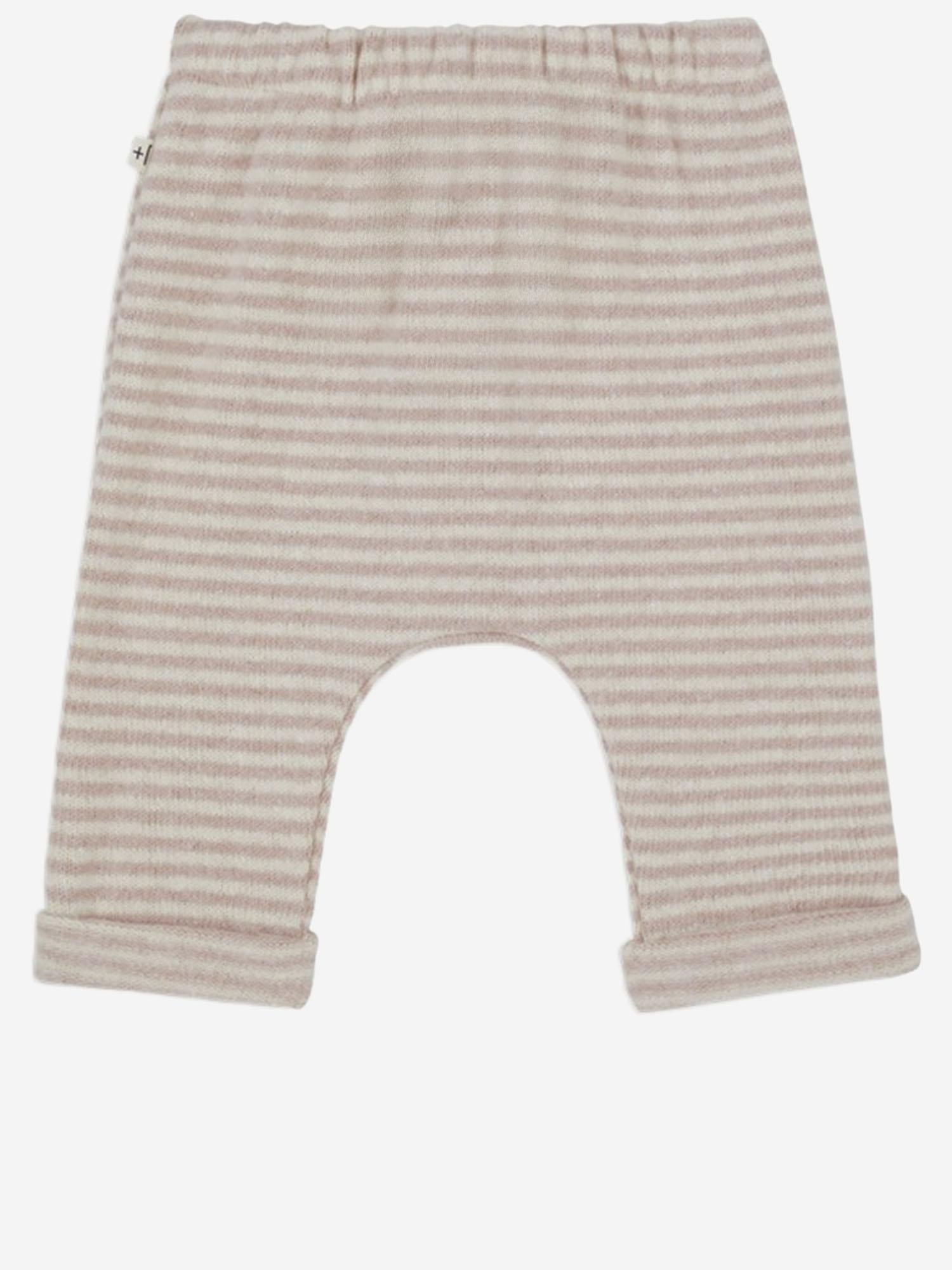 Pantaloni Vicens con motivo a righe 25W050 NUDE 1+ IN THE FAMILY KIDS 