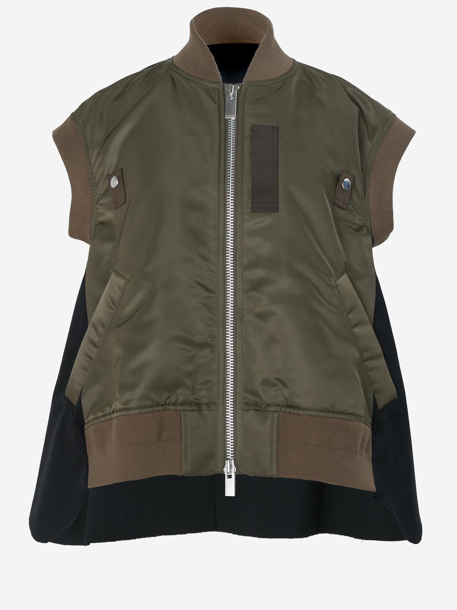 GILET IN NYLON 2608450 532 SACAI 