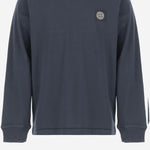 FELPA IN COTONE CON LOGO 2100003 S0047V0020 STONE ISLAND KIDS 