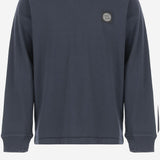 FELPA IN COTONE CON LOGO 2100003 S0047V0020 STONE ISLAND KIDS 