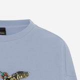 FELPA IN COTONE CON LOGO 100534 A33GE87 PINKO 