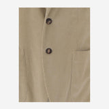 GIACCA MONOPETTO IN VELLUTO DI COTONE STRETCH 1SMC22K 300009A1240 TAGLIATORE 