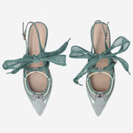 BALLERINE SLINGBACK CON LACCI SD0547 P003T14 PINKO 