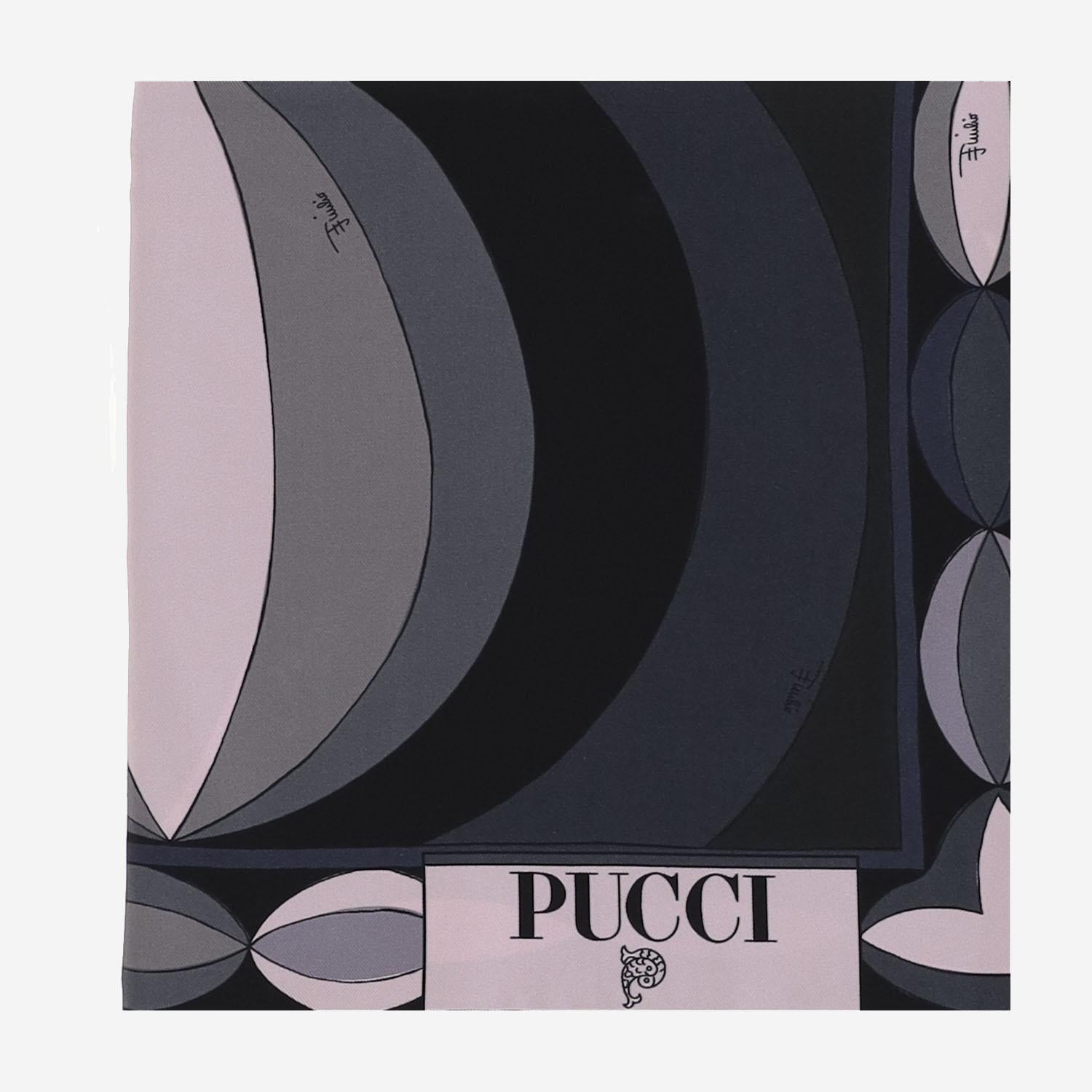 Foulard in seta con stampa 5UGB40 5UC101 EMILIO PUCCI 