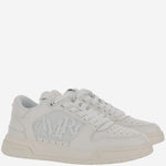 SNEAKERS IN PELLE CON LOGO AMFOSR 1158White AMIRI 