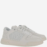 SNEAKERS IN PELLE CON LOGO AMFOSR 1158White AMIRI 