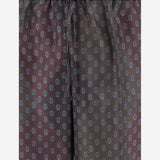 PANTALONI IN SETA STAMPATA 010914 2127358 DRIES VAN NOTEN 