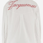 CAMICIA IN COTONE CON LOGO SHM00588AW00648 100 JACQUEMUS 