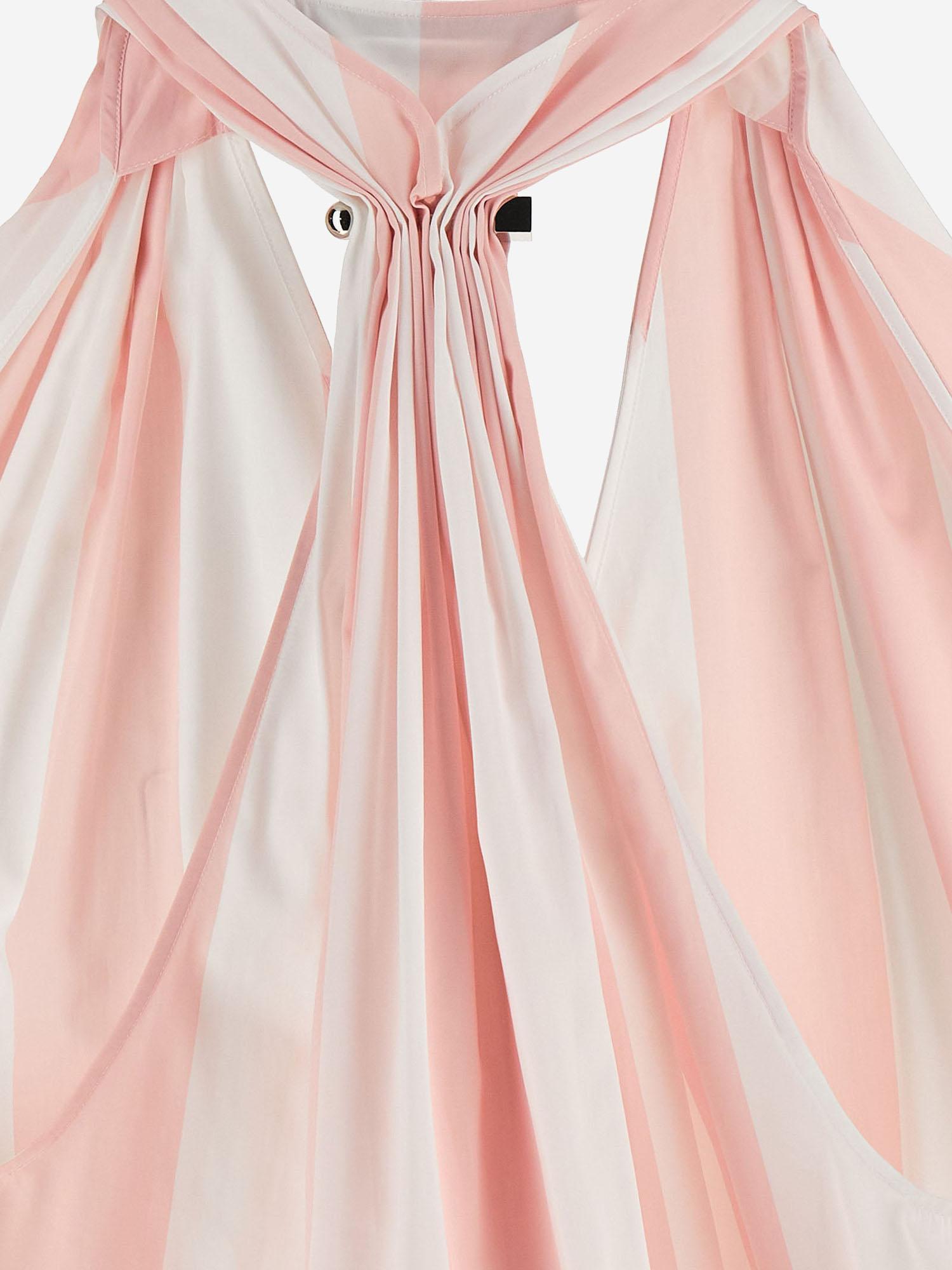 TOP IN COTONE CON MOTIVO A RIGHE TOW00115AW00796 4LS JACQUEMUS 