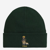 BEANIE IN COTONE CON POLO BEAR 323980658 001 POLO RALPH LAUREN KIDS 