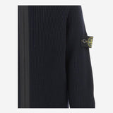MAGLIONE CON ZIP IN LANA VERGINE 5100012 S0C02V0020 STONE ISLAND KIDS 