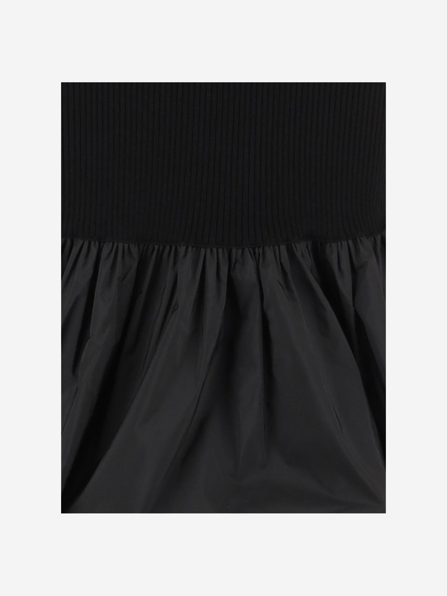 ABITO LUNGO IN MISTO COTONE STRETCH KN3228090 999B PATOU 