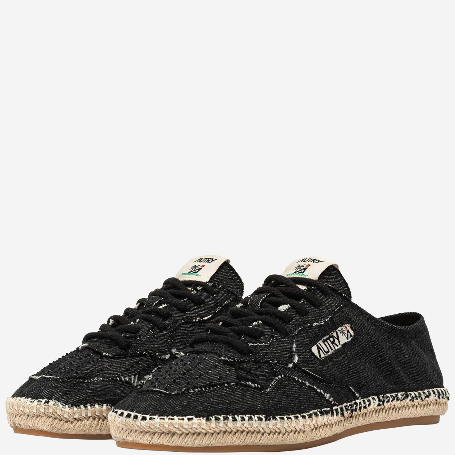 ESPADRILLAS SANDY IN COTONE ESLWCV02 CANCANBLACK AUTRY 