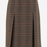 GONNA MIDI IN LANA PRINCIPE DI GALLES 831068 Y9I702849 SAINT LAURENT 