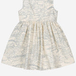 Abito con cotone con stampa grafica S06GDRW00048 677 BONPOINT KIDS 