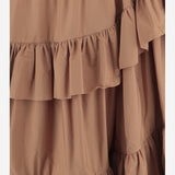 Gonna a balze in popeline di cotone CH26UJU53144 26U CHLOE 