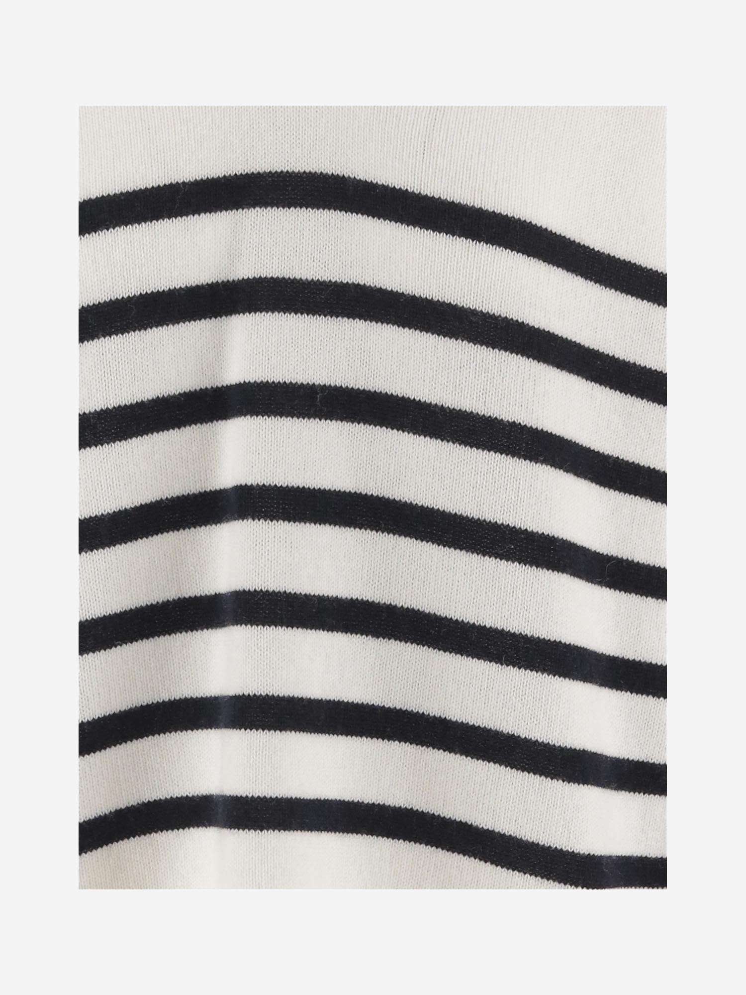 MAGLIONE A RIGHE  IN CASHMERE 26217022 4014 ALLUDE 