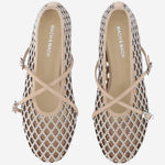 Ballerine in pelle con perline S103710 SUENUD MACH & MACH 