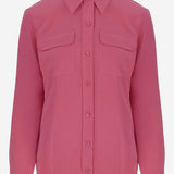 CAMICIA SIGNATURE IN SETA Q23E231 RASPBERRYSORBET EQUIPMENT 