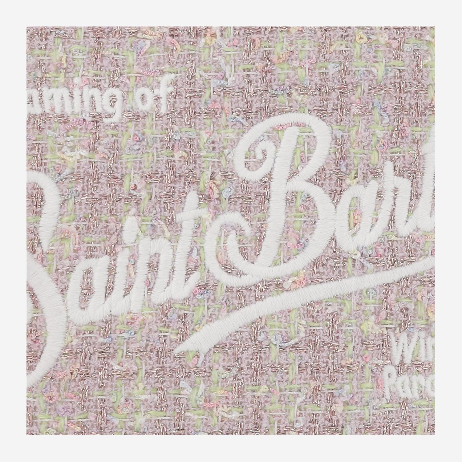 POCHETTE ALINE TWEED CON LOGO ALI0027 00267I MC2 SAINT BARTH 