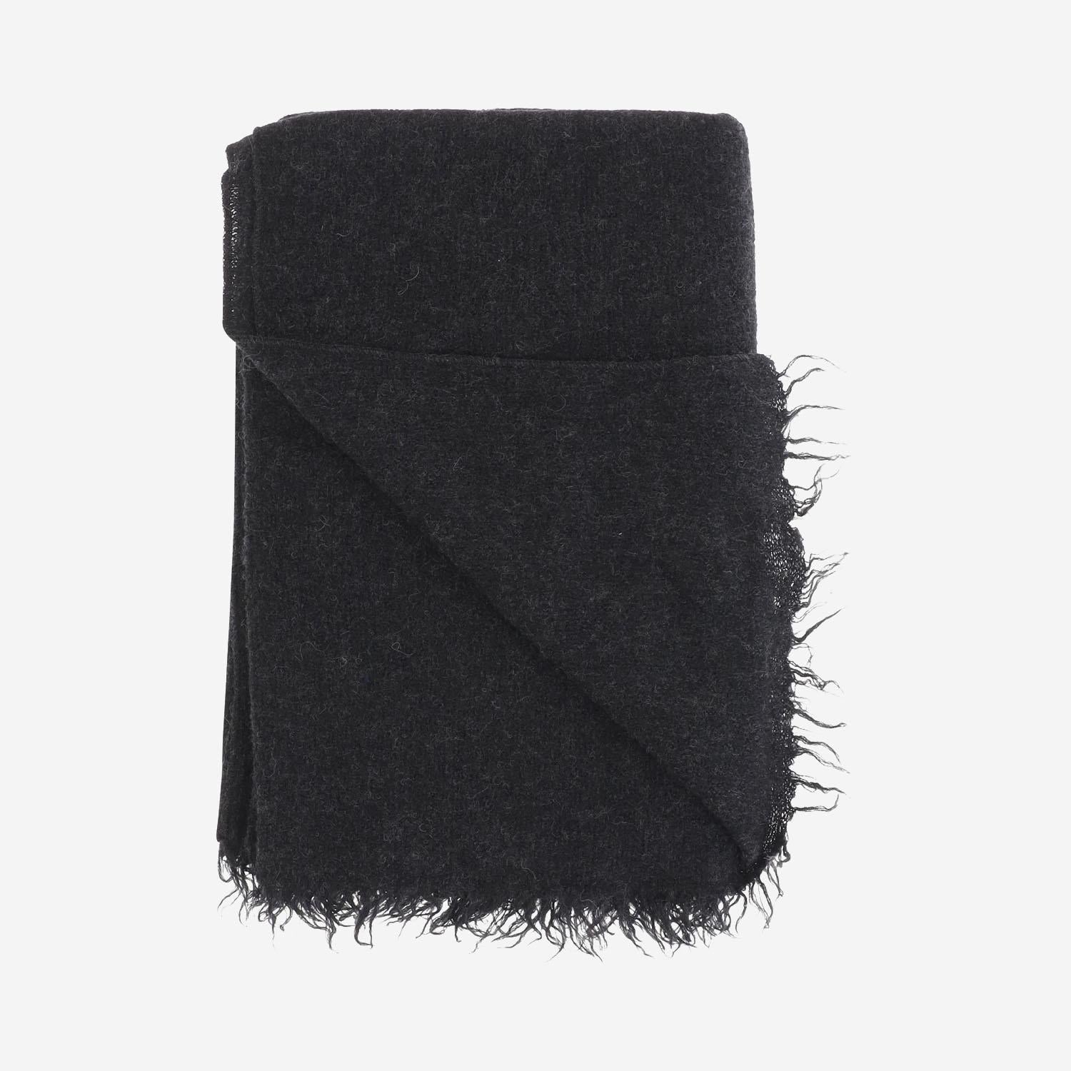 Sciarpa in lana AW25A2341Y291 BLACKMELANGE LAUREN MANOOGIAN 