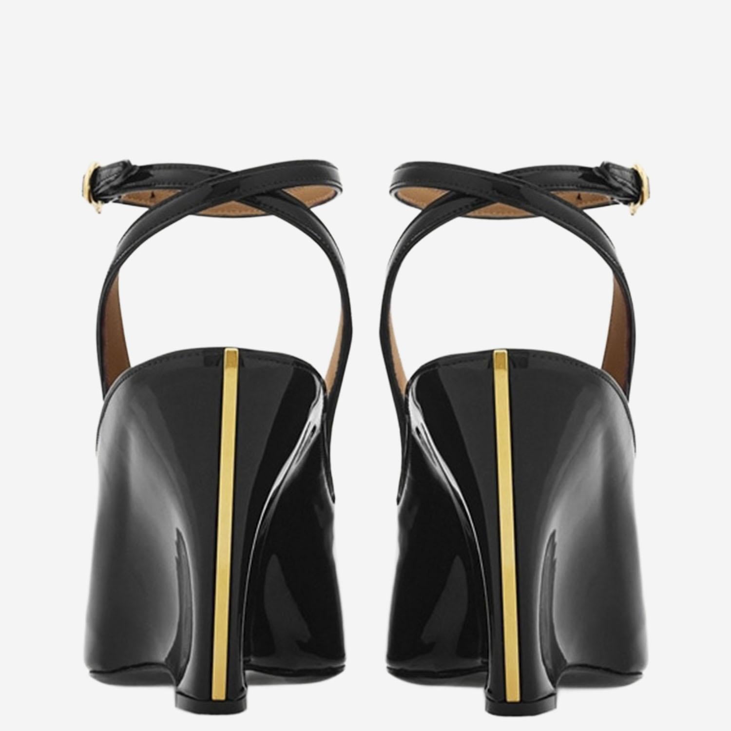Sandali peep toe con zeppa 01K873 001NEROBISCOTTONERO SALVATORE FERRAGAMO 