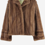 PELLICCIA DI VISONE MINK NATURALHONEY IACOPA 