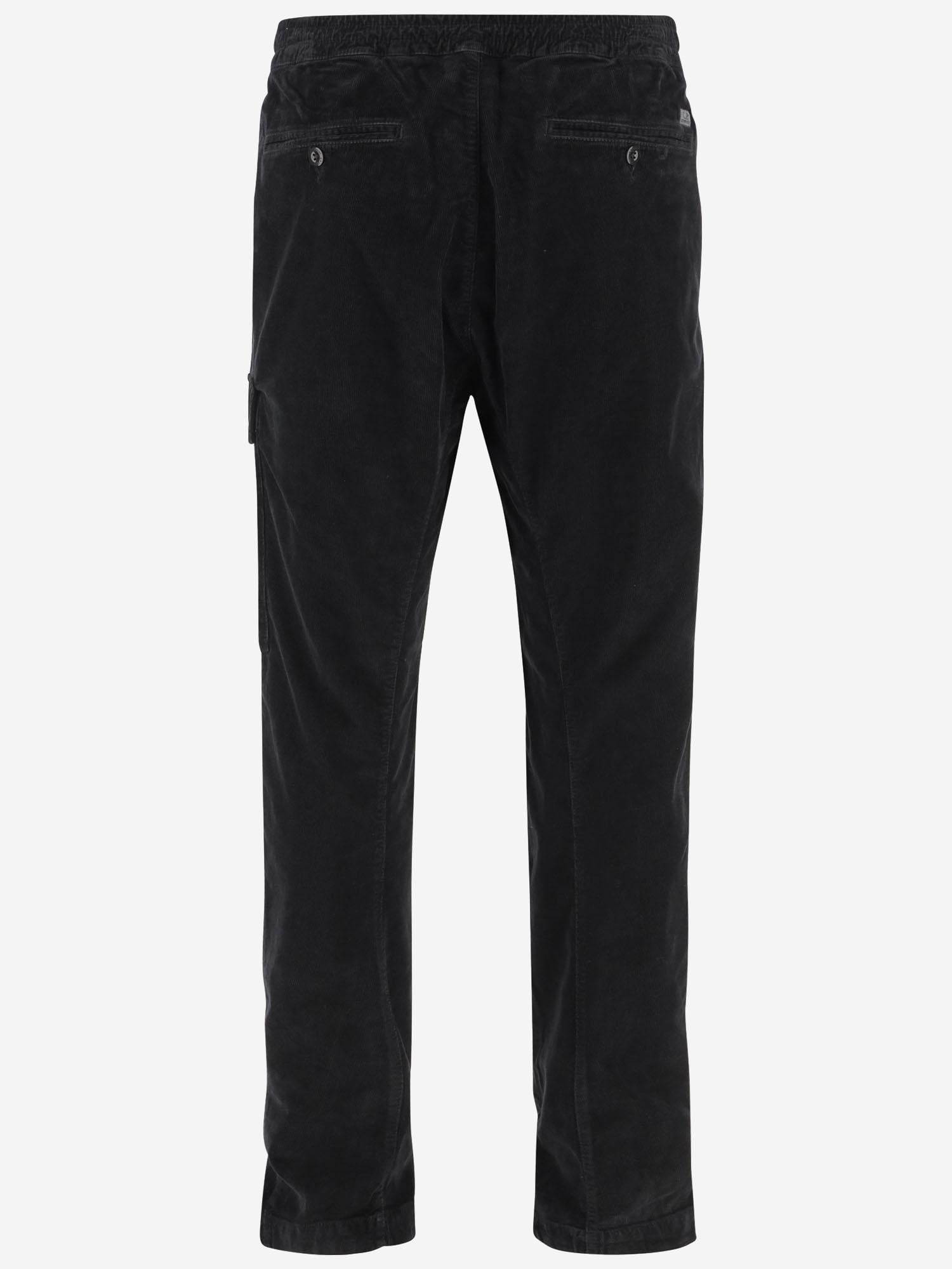 PANTALONI IN COTONE STRETCH 19CMPA169A 006410O999 CP COMPANY 